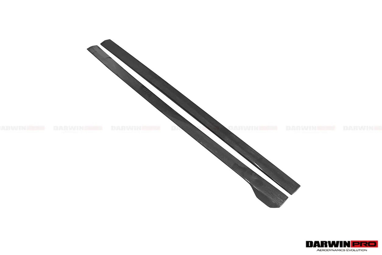 2019-2020 Audi RS3 BKSS Style Carbon Fiber Side Skirts Under Board