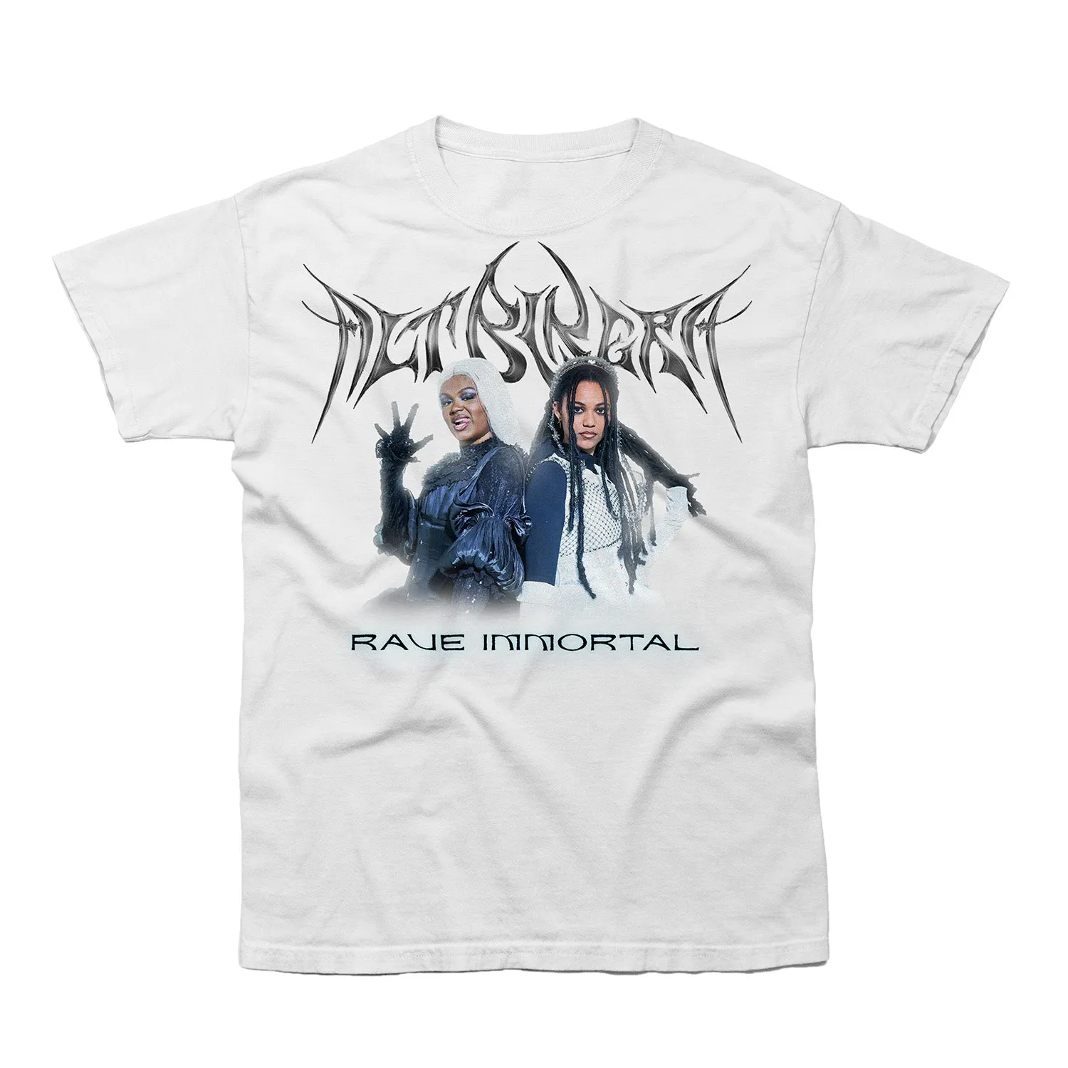 ALT BLK ERA "Rave Immortal" White T shirt