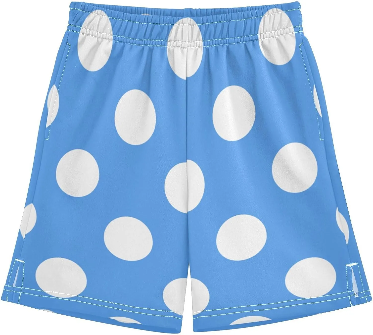 Boys Athletic Shorts Size 7-15 Boys' Casual Shorts with Pockets Elastic Waist Summer Kids Bottom for Sports Homewear