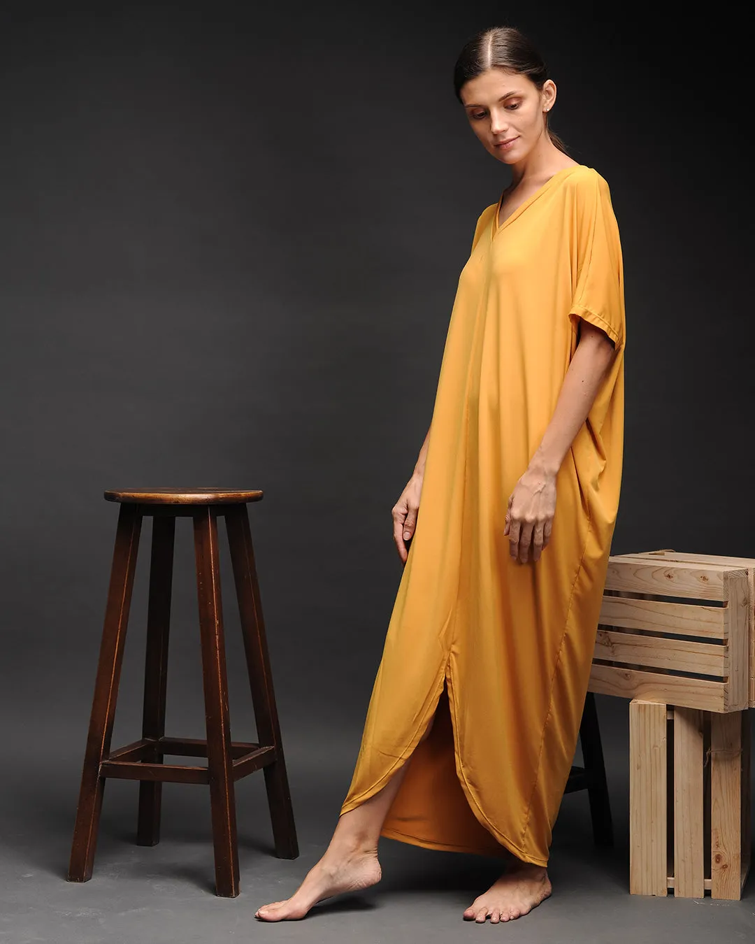 Dianara V-neck Maxi Dress