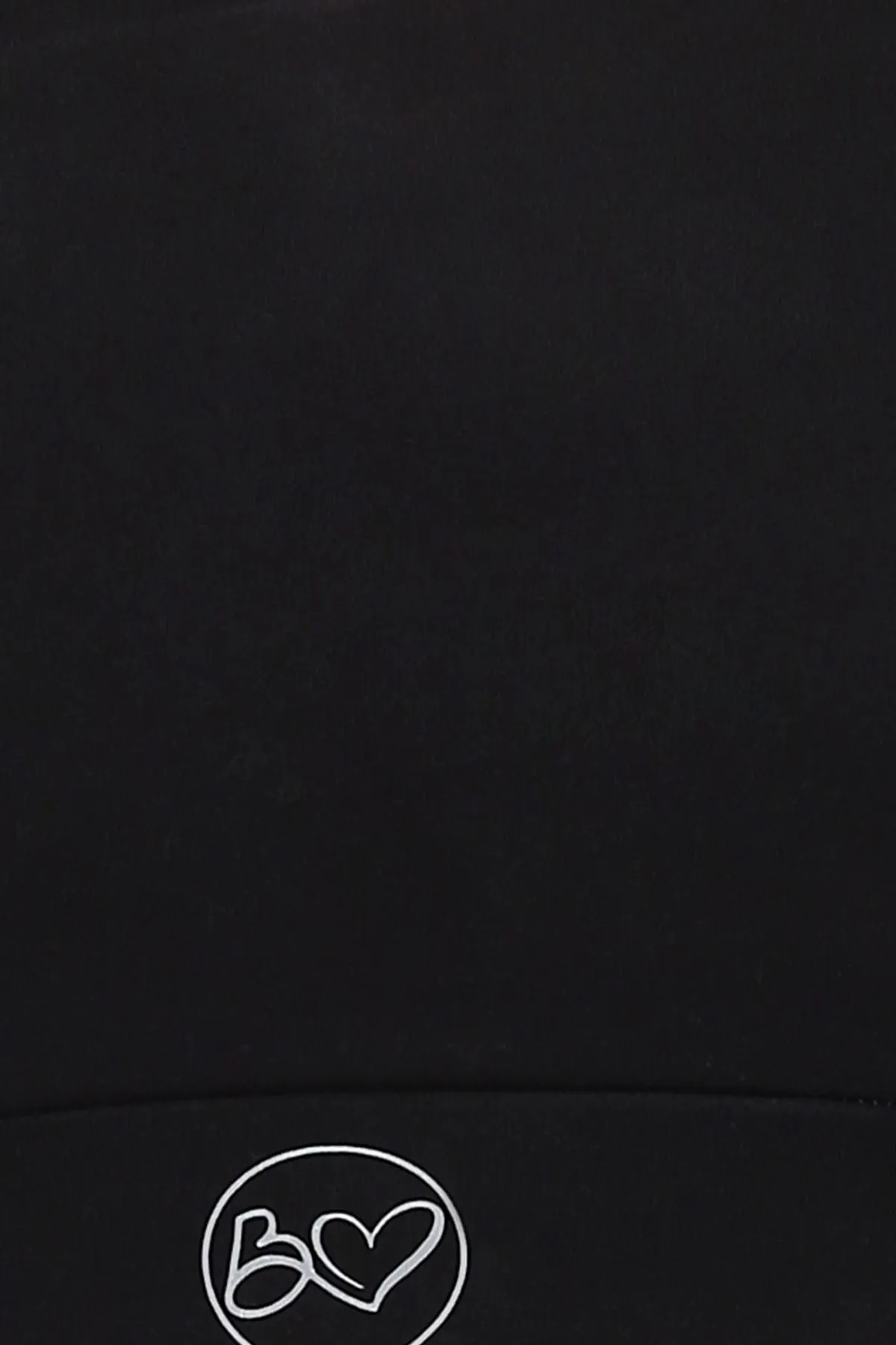 Full Bump-Coverage Black Flair Maternity Pants