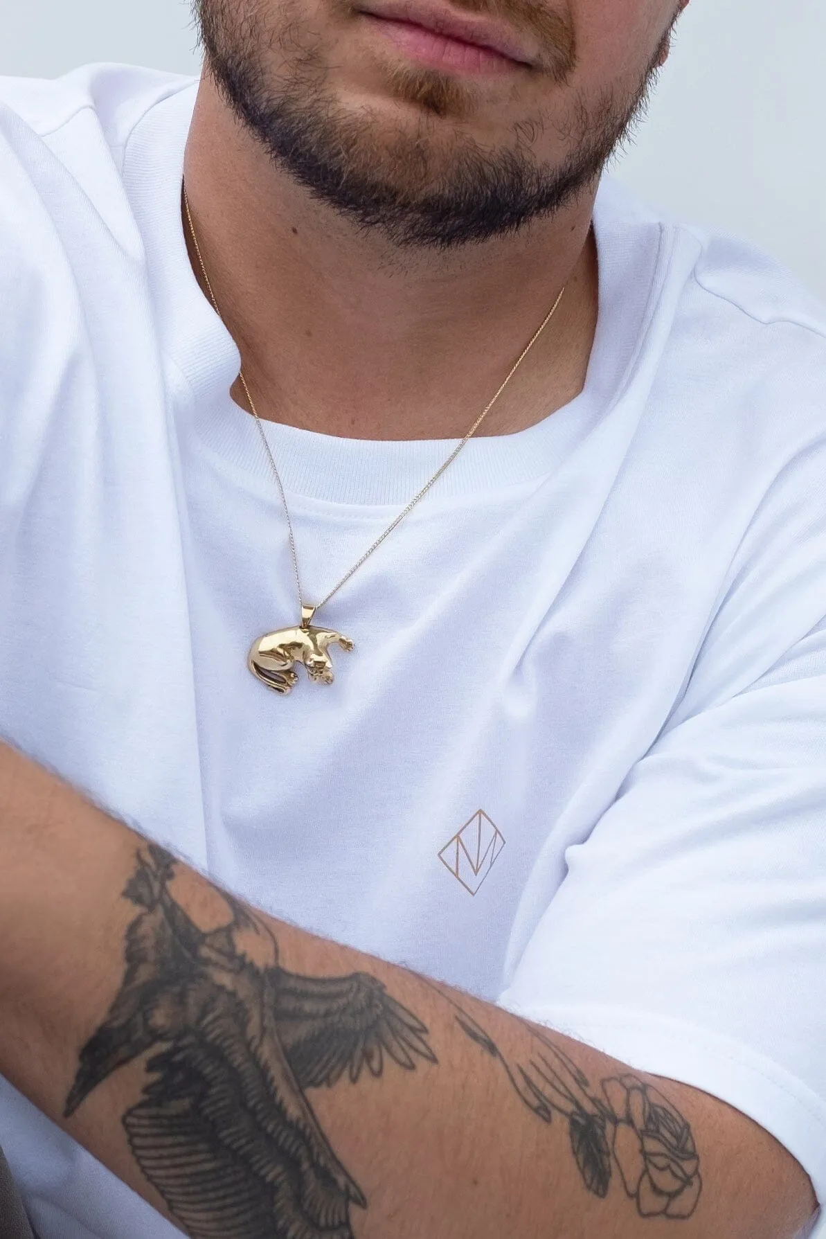 Lioness Necklace Men