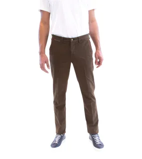 MASON'S Washed Cotton Flat Front Pant  Colors