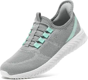 STQ Slip On Shoes Women Orthopedic Walking Sneakers Lightweight Ladies Pregnancy Maternity Tennis Shoes for Plantar Fasciitis Relief