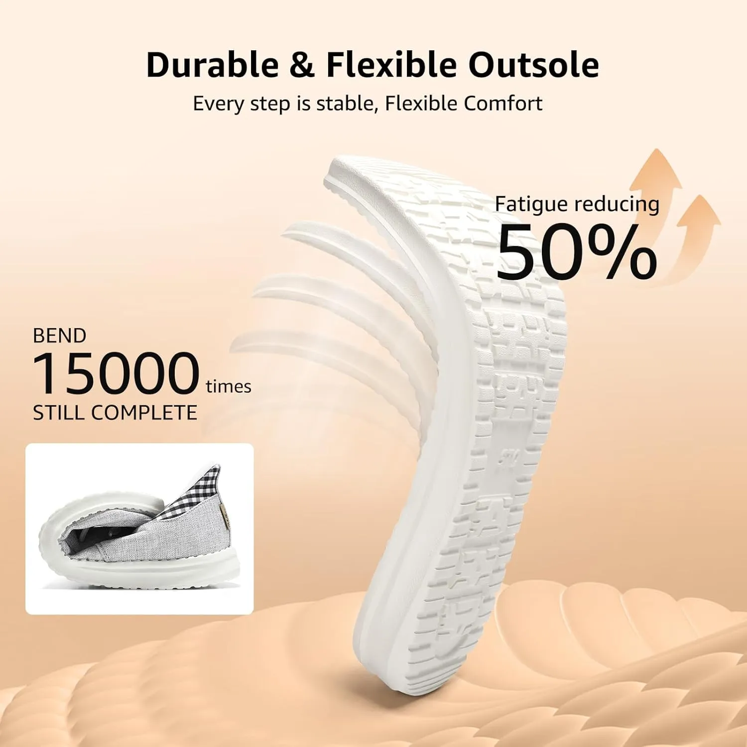 STQ Women Maternity Orthotic ShoesOrthopedic Plantar Fasciitis Relief Ultralight Arch Support Sneakers