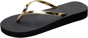 Women Shoes Flat Flip Flops Fashionable Soft Sole Outdoor Beach Flip Flops Women Slippers Memory Foam Furry