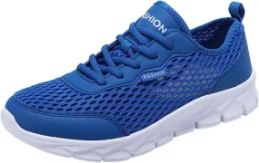 Women's Mesh Sneakers Lac𝐞 Up Comfortable Casual Sneakers Non-Slip Breathable Lightweight Walking Shoes Orthopedic Shoes with Arch Support