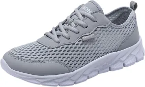 Women's Mesh Sneakers Lac𝐞 Up Comfortable Casual Sneakers Non-Slip Breathable Lightweight Walking Shoes Orthopedic Shoes with Arch Support